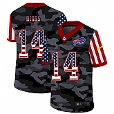 Nike Buffalo Bills 14 Diggs 2020 USA Camo Salute to Service Limited Jersey zhua,baseball caps,new era cap wholesale,wholesale hats